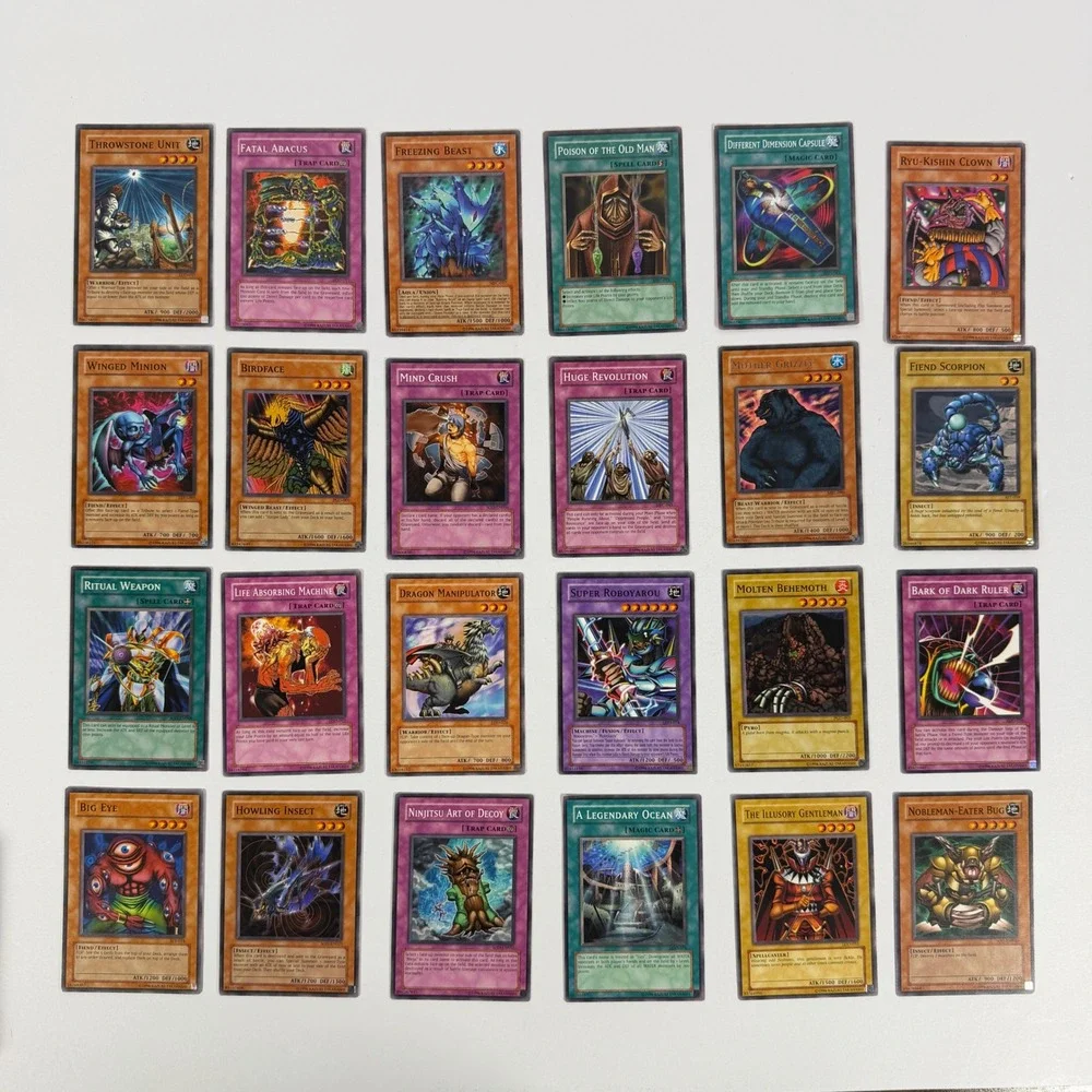 Yu-Gi-Oh Card Lot 478 Count 10 1st Editions 15+ Sets Toon Summoned Skull Ryu-Ran
